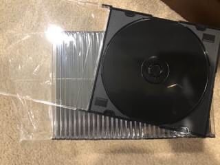 CD/DVD plastic cases