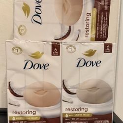 Dove Restoring Bar Soap (6 Bars)