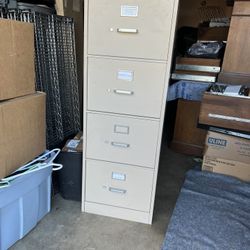 4 Drawer Metal  Cabinet 