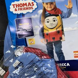 Thomas & Friends Halloween Costume Kids Size 3-4 Years