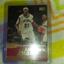 2003 Upper Deck Lebron's Diary