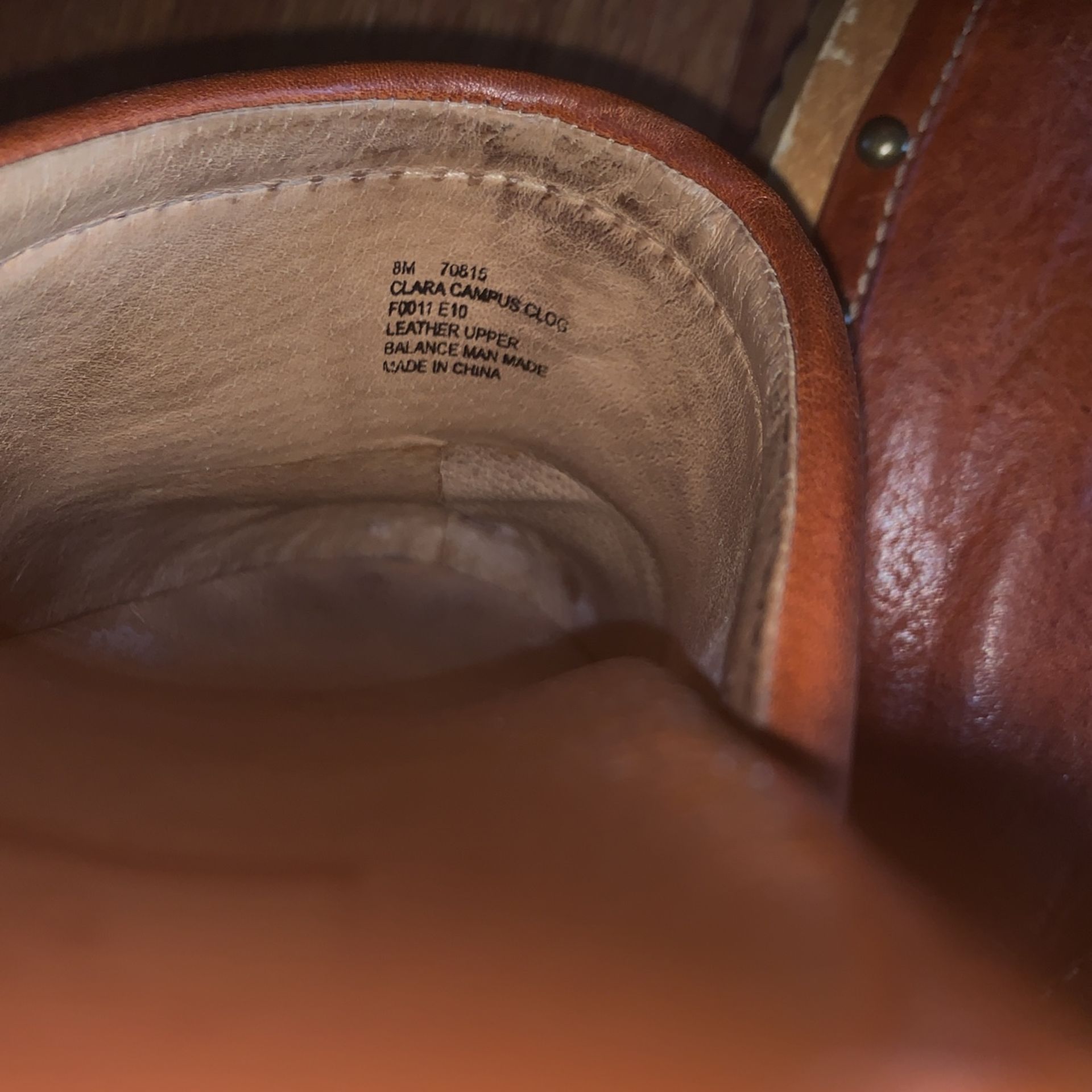 Women’s Shoes Frye Clora Space Campus Clog Size 8m