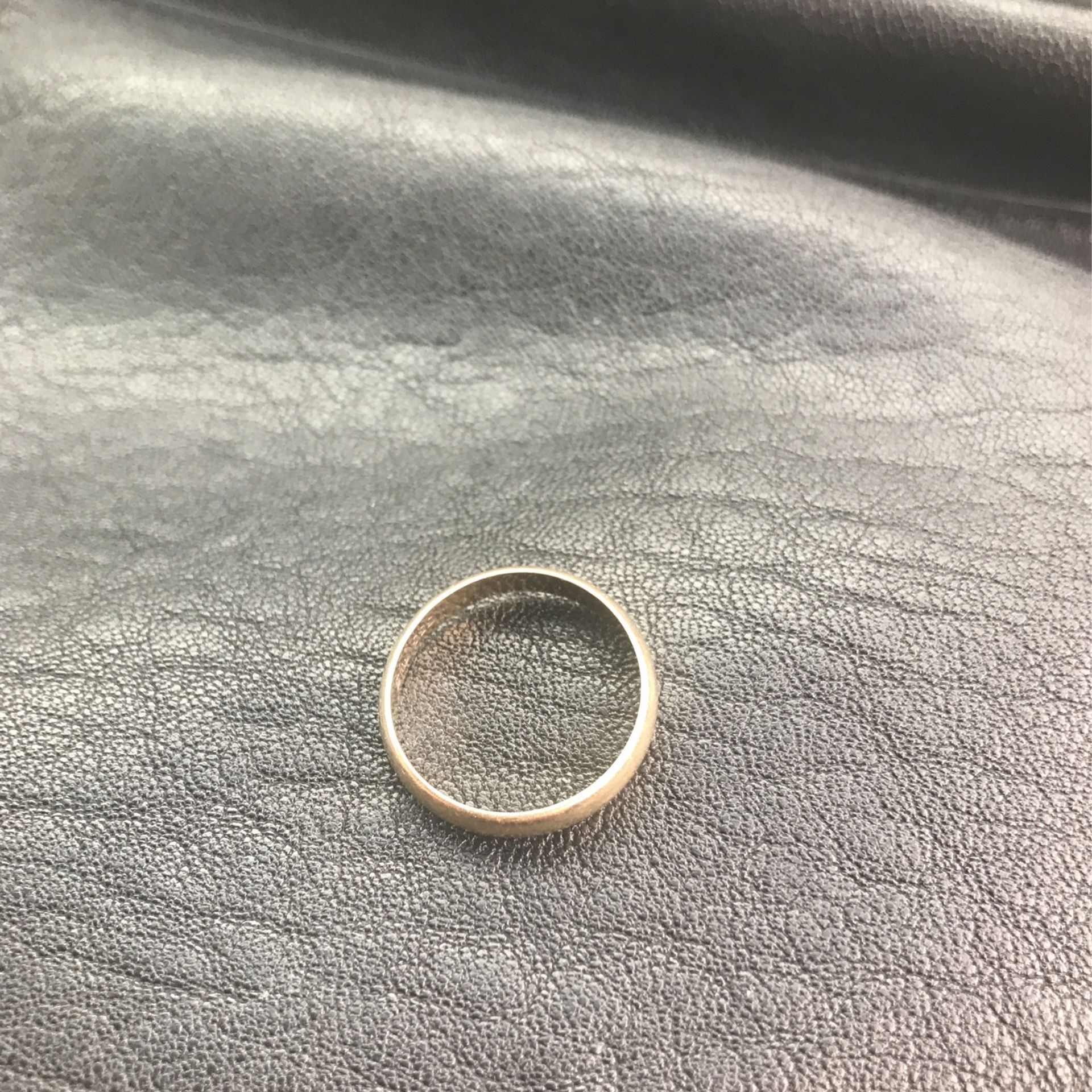 Solid Gold Wedding Band 