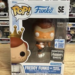LIMITED SHOW EDITION 3100 PIECE Freddy Funko Orange Lantern Pop Fundays DC Comic