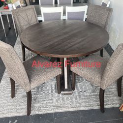 Round Dining Table Set