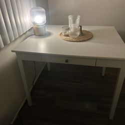 IDANÄS Kitchen Table And 2x INGOLF Kitchen Chairs From IKEA