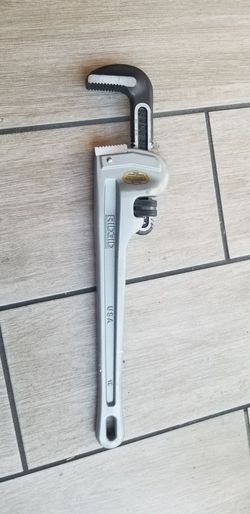ridgid 18in aluminum wrench