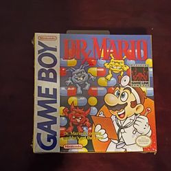 MINT Sealed 1990 Game Boy Dr. Mario CIB - $500 OBO - RARE FIND!