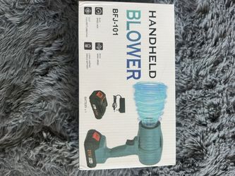 Cordless Handheld Blower BFJ-101 w/ 21V Battery & Charger (New)