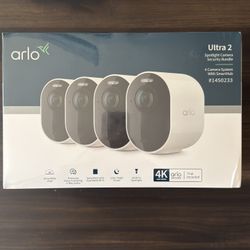 Arlo Ultra 2 – 4 Camera System (NEW & Sealed)