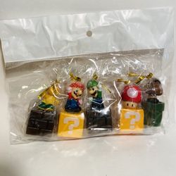 Super Mario Toys & Gift Figures Cake Toppers 5 Piece