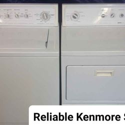 Reliable KENMORE Washer And Dryer, Delivery Warranty 