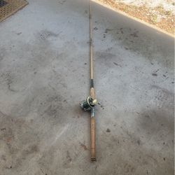 Saltwater Rod And Reel  Needs A Eye