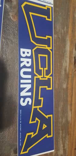 Vintage UCLA Bruins Vinyl Sticker