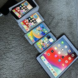 iPhones And iPad Lot