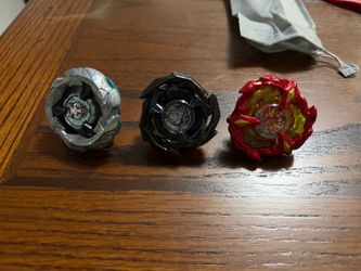 Beyblade X Silver wolf, soar Phoenix, darn sword