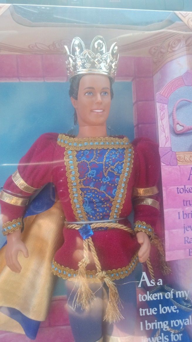 RAPUNZEL PRINCE KEN BARBIE DOLL 1997