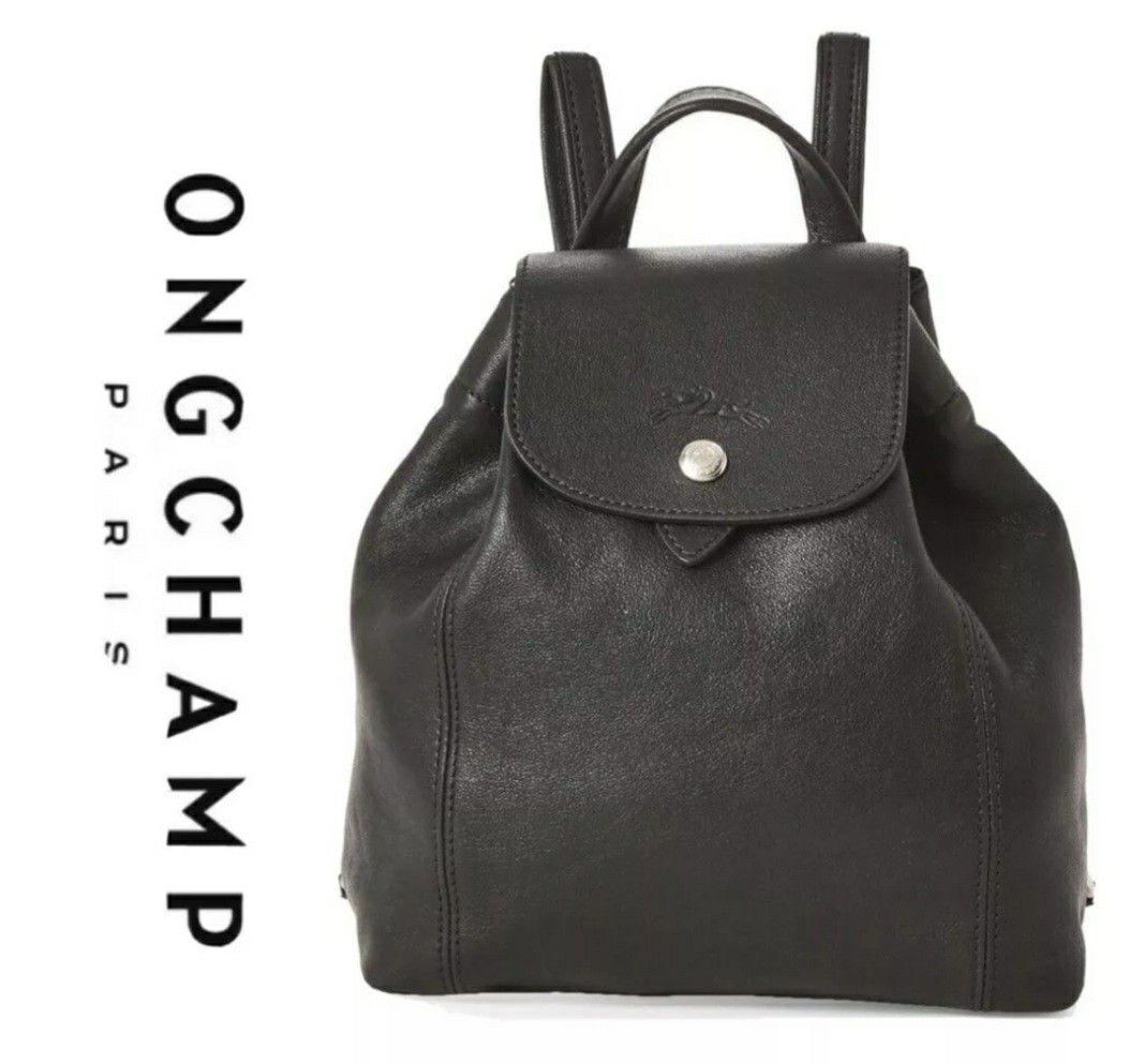 Longchamp Le Pliage Cuir Xs Leather Backpack Women's