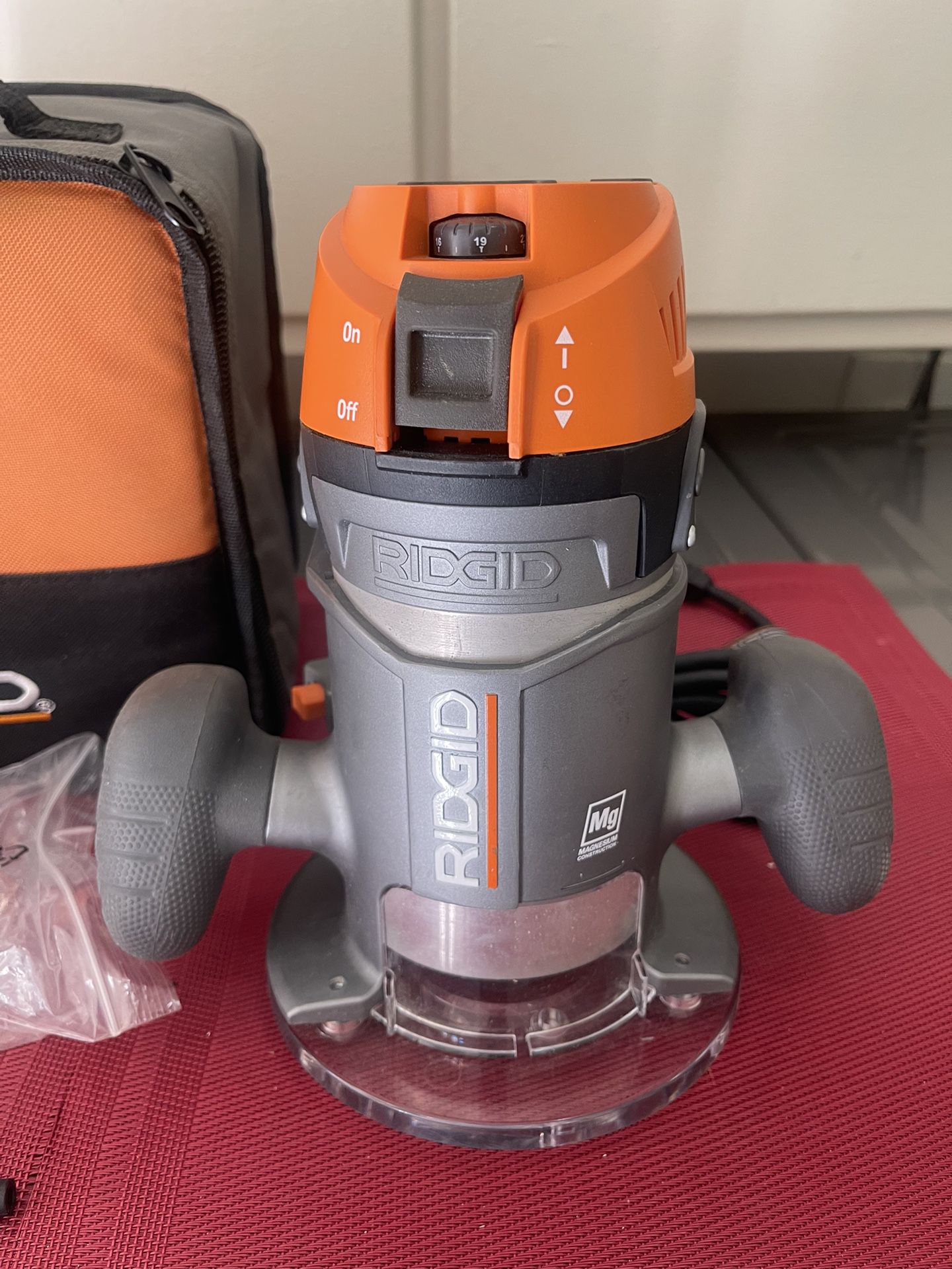 RIDGID 11 Amp 2 HP 1/2 in. Corded Fixed Base Router