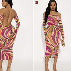 MIDI dress size small new