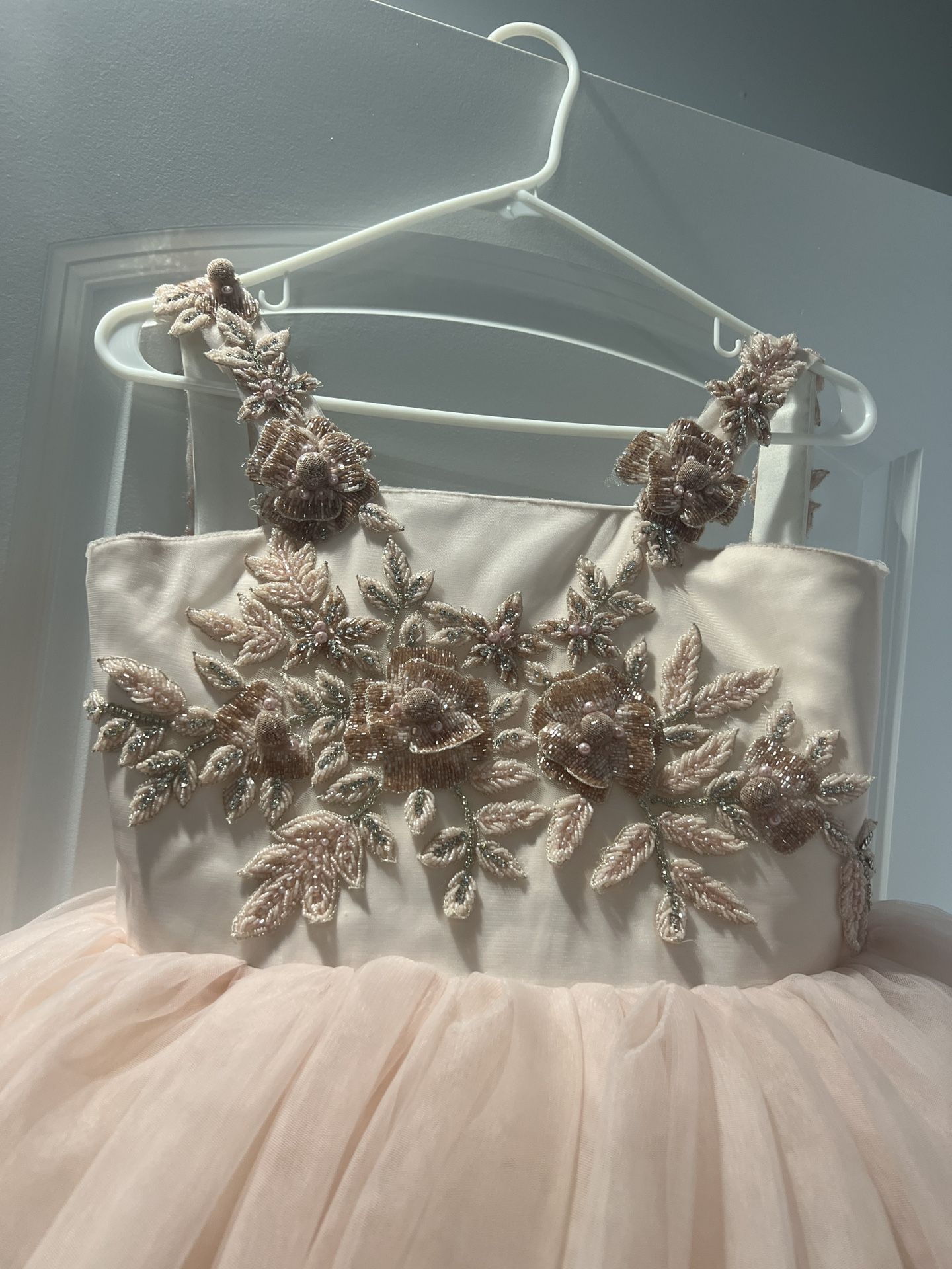 Party Dress For Kids Light Pink Size 12 To 14
