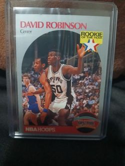 DAVID ROBINSON ROOKIE OF THE YEAR SPORT CARD 🔥