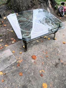 Glass tables