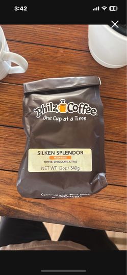 Philz  coffee, silken, splendor, toffee, chocolate citrus, medium, blend 12 ounce