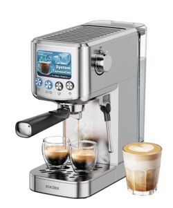 XIXUBX Espresso Machine 20 Bar With Milk Frother