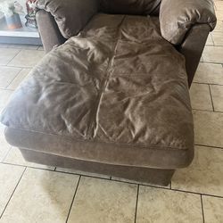 leather sofa