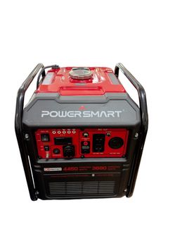 PowerSmart 4450-Watt Open Frame Inverter Generator, CO Protector, RV-Ready, Eco-Mode, Gas Powered Generator