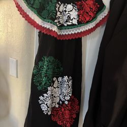 Mexican Embroidered Dress 