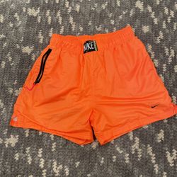 Nike Women’s Shorts Orange Dri Fit