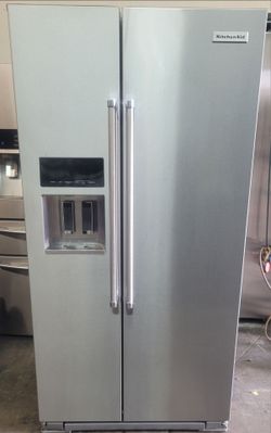 KitchenAid counter depth side by side refrigerator