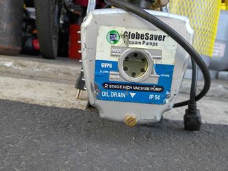 2 Stage 6cfm GlobeSaver Vacuum Pump