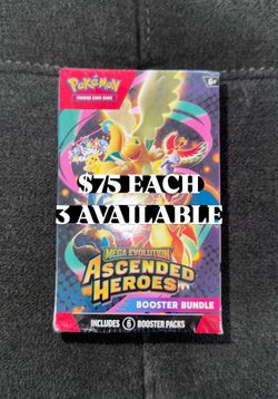 Pokemon Ascended Heroes Booster Bundle