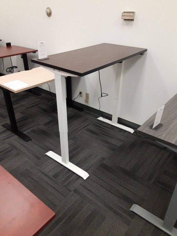 Espresso Eco Electronic Sit-Stand Desk