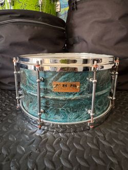 13 x 7 pork pie brass patina $400