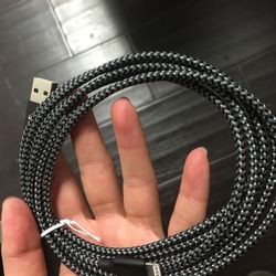 Lightning Cable,10ft Extra Long Nylon Braided High Speed Charging Cable Cord for iPhone charger 7/7Plus