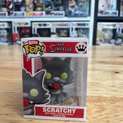 BITTY Scratchy Funko Pop #904 Simpsons Animation TV Television Show Disney Itchy