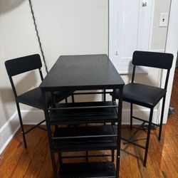High top Kitchen Table set - New