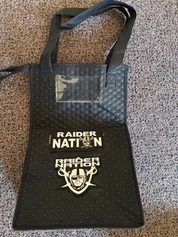 Raiders Insulated Lunch Bag New