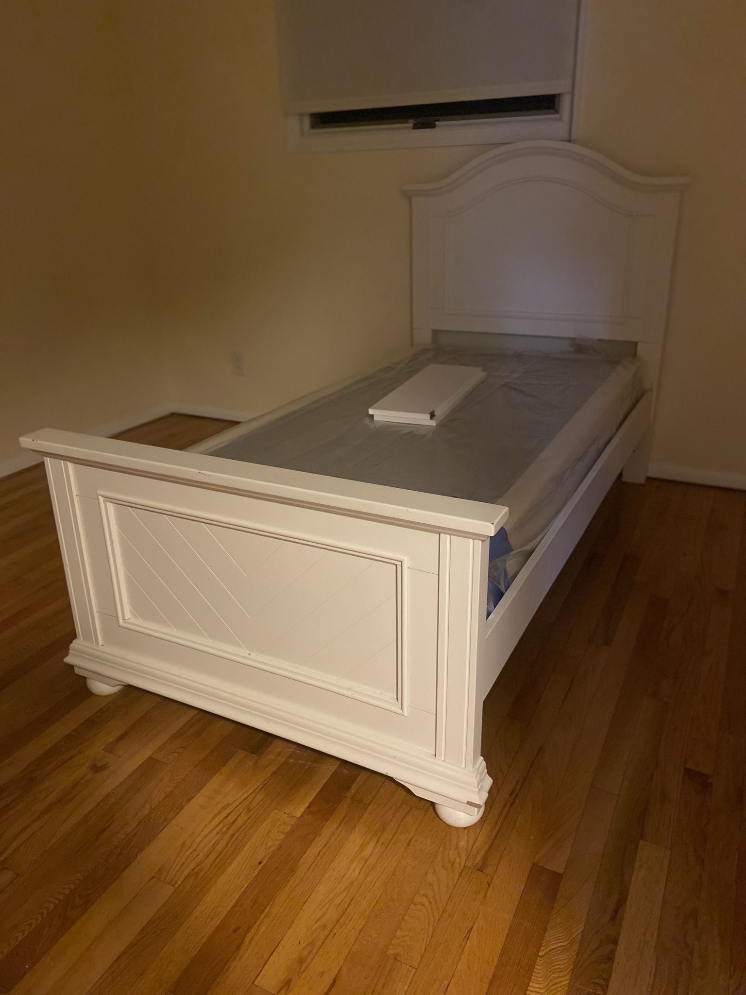 White Twin Bed Frame For Sale $120 