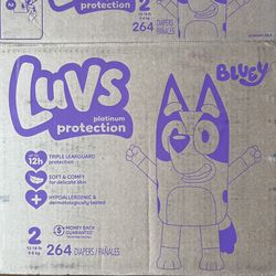 Size 2 Luvs Diapers
