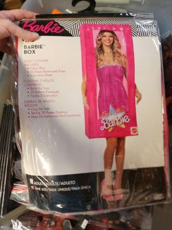 Barbie in a box costume