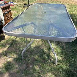 Rectangle Patio Table 