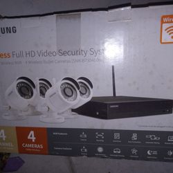 Samsung Wireless Full HD Wireless  Video Security System-B73040BW