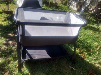 HARPPA Bassinet Bedside Sleeper, Bedside Bassinet with Storage