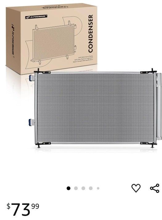 A-Premium A/C Condenser for Toyota RAV4 2006-2012