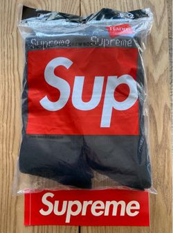 Supreme Socks Black